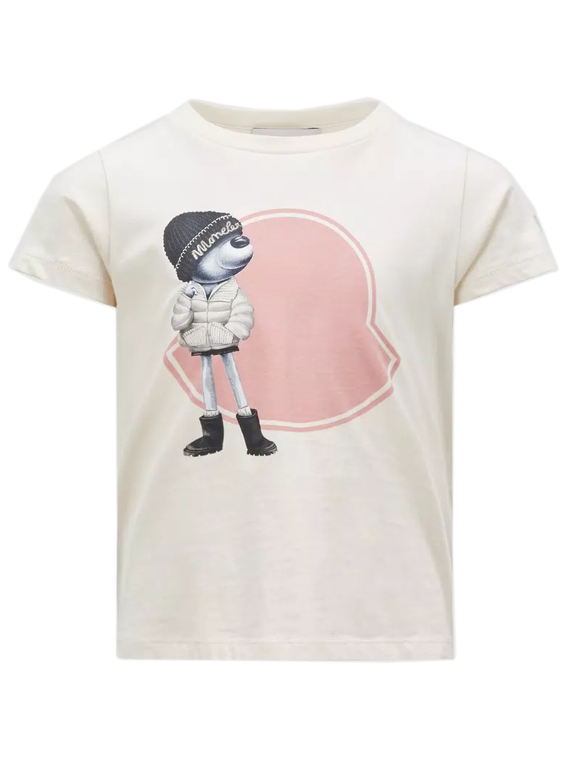 MONCLER Kids T-shirt with print 50% di sconto con spedizione gratuita
