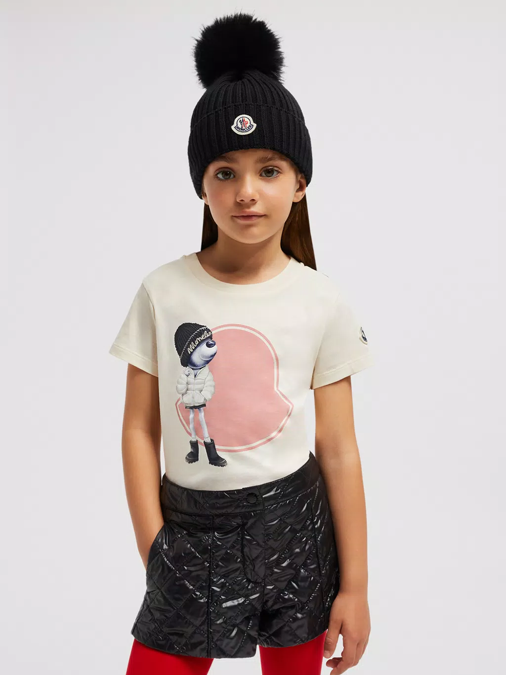 MONCLER Kids T-shirt with print 50% di sconto con spedizione gratuita