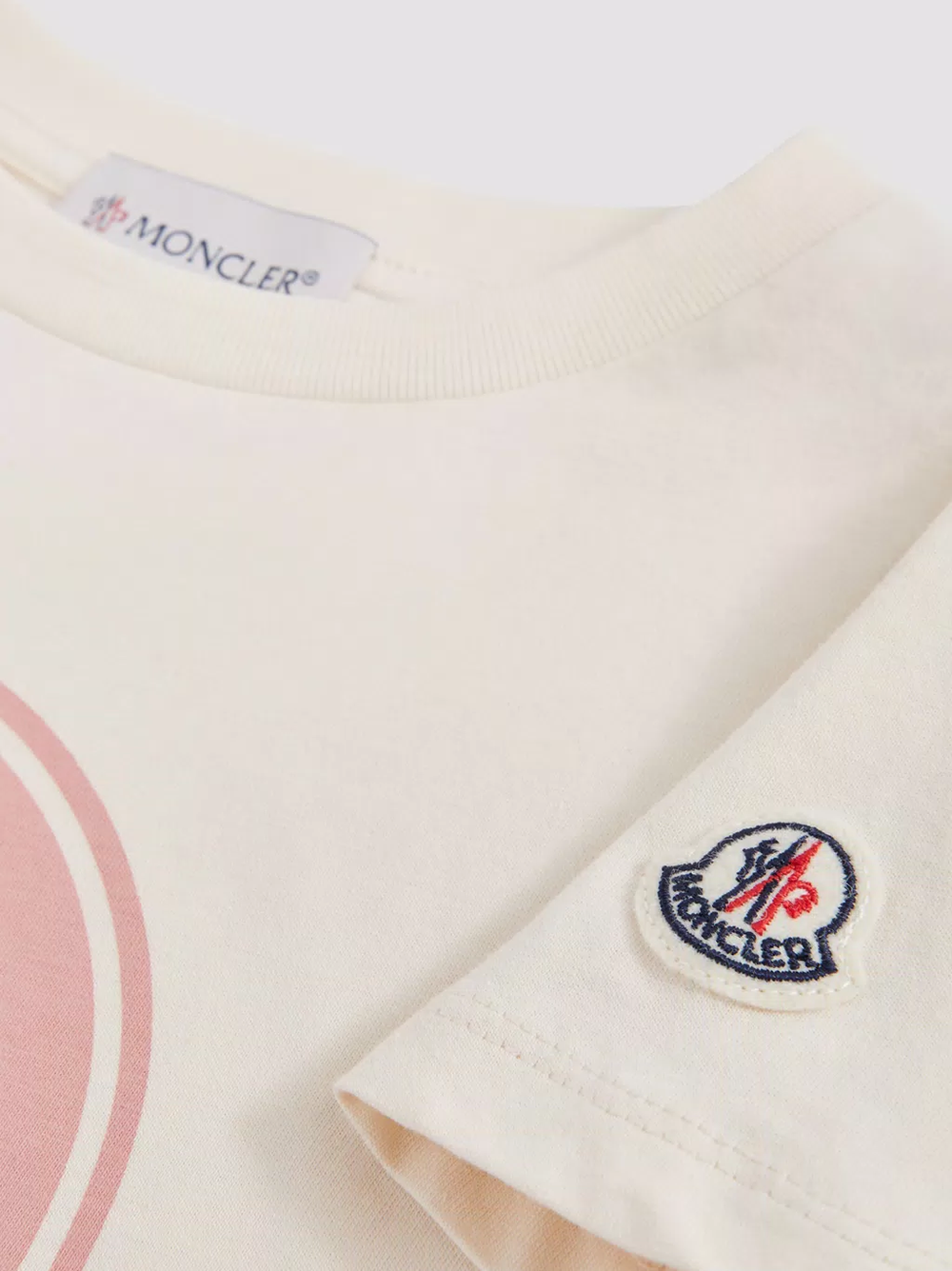 MONCLER Kids T-shirt with print 50% di sconto con spedizione gratuita