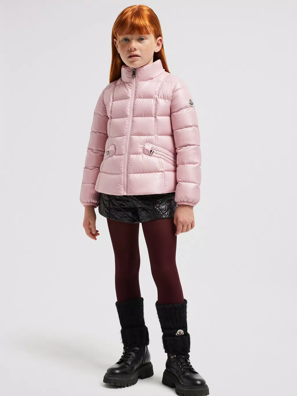 MONCLER Kids Ainay down jacket Trasporto libero internazionale