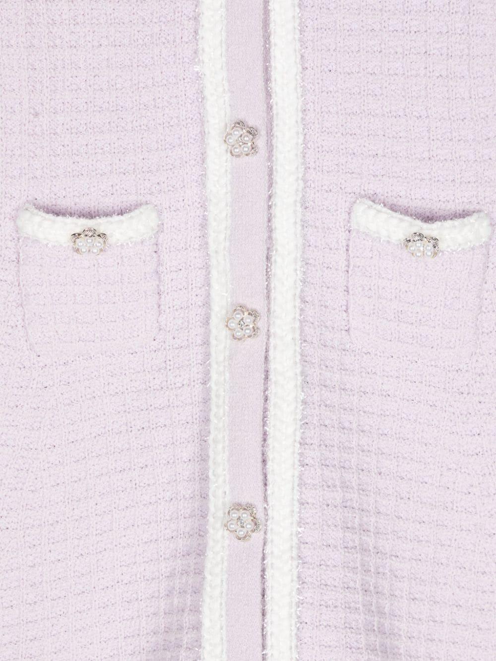 SELF PORTRAIT Kids Knit mini dress Limitato a 3 giorni