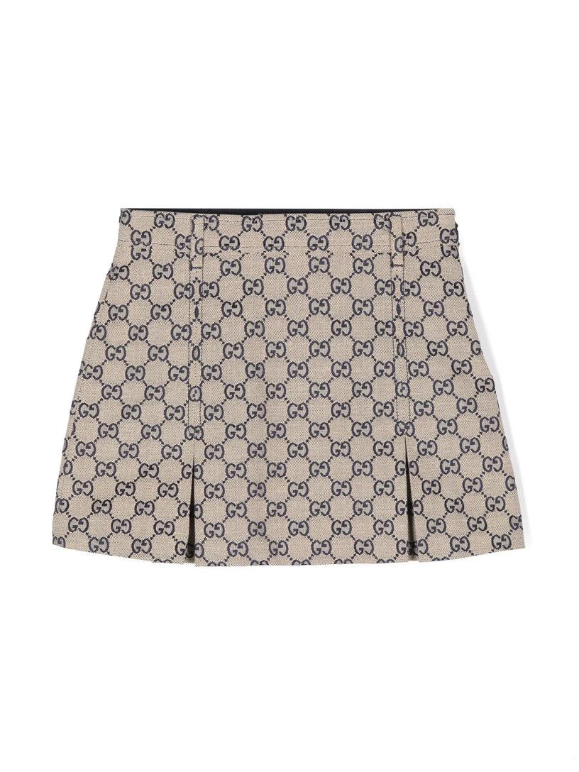 Gucci Kids Gg canvas skirt 2025