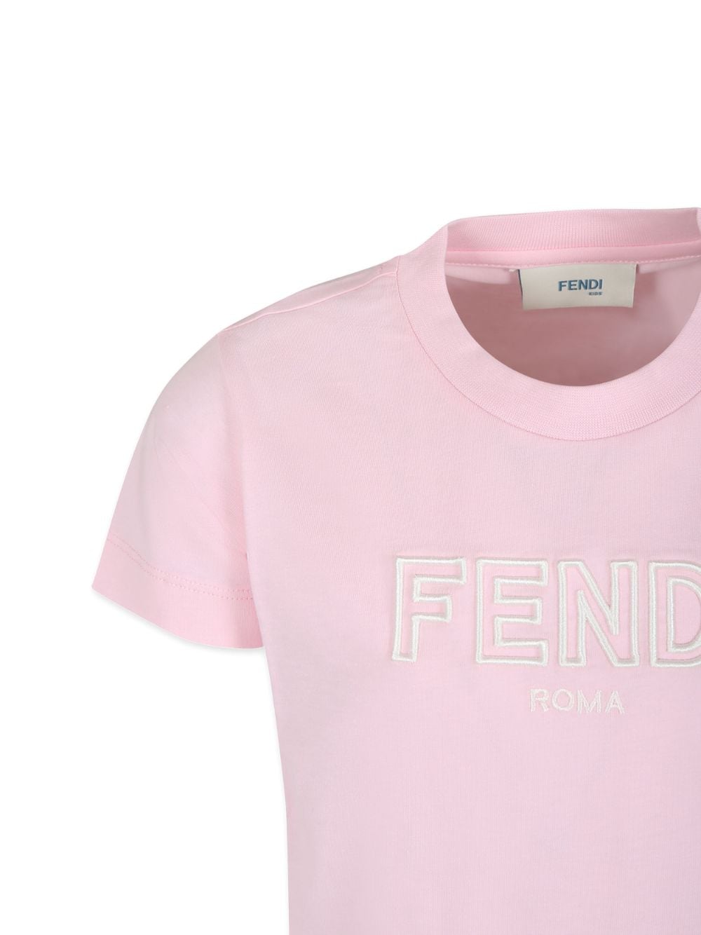 FENDI Kids Junior chenille t-shirt Italy
