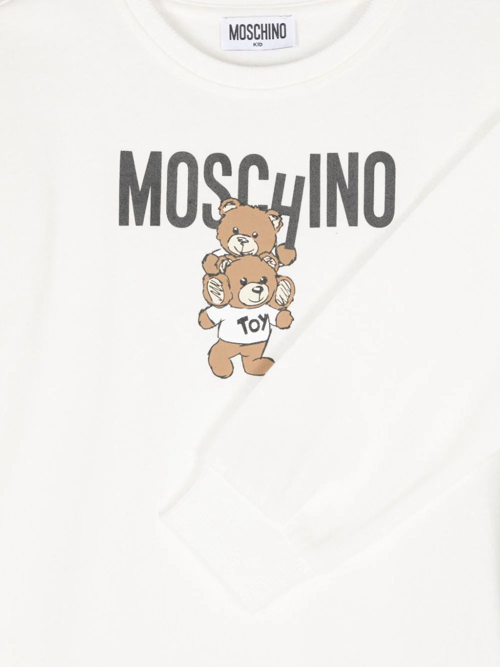 Moschino Kids Sweatshirt dress with teddy bear Qualità Garantita