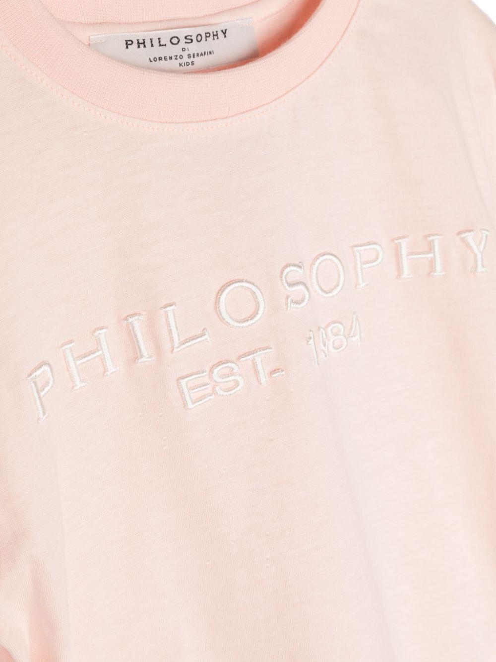 Philosophy Kids T-shirt with logo embroidery Online