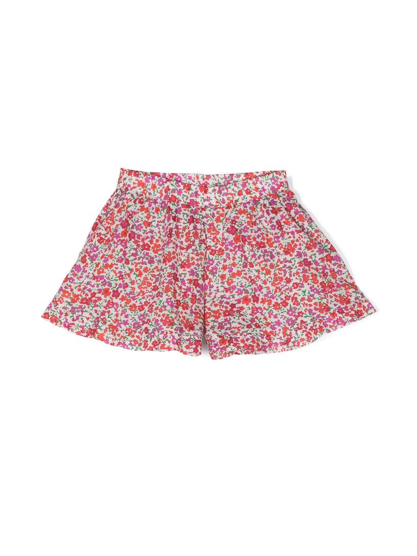 Philosophy Kids Shorts with flower print In Vendita