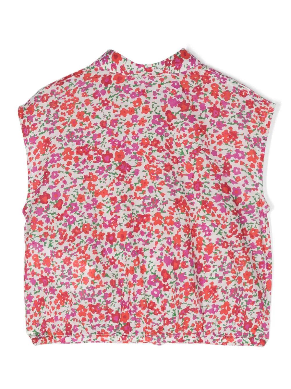 Philosophy Kids Top with flower print Vendite Flash