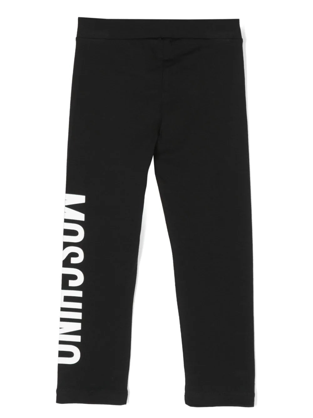 Moschino Kids Logo print jersey leggings Spedizione gratuita