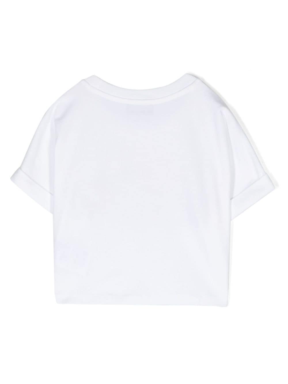 Moschino Kids Teddy logo t-shirt Negozio online di fabbrica