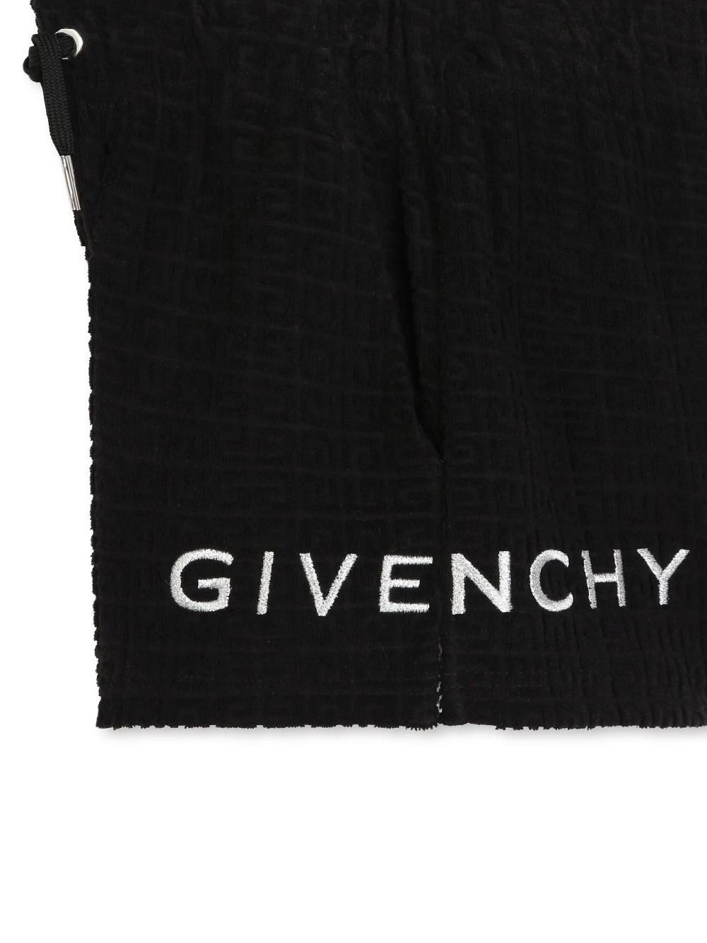 Givenchy Kids 4g-jacquard terry shorts Smaltimento dello stoccaggio