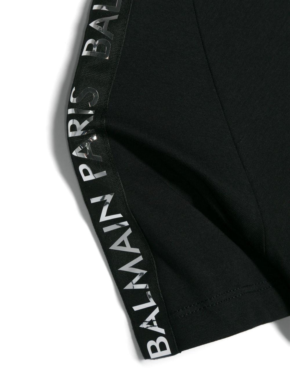 BALMAIN Kids T-shirt with metallic logo Offerta temporanea