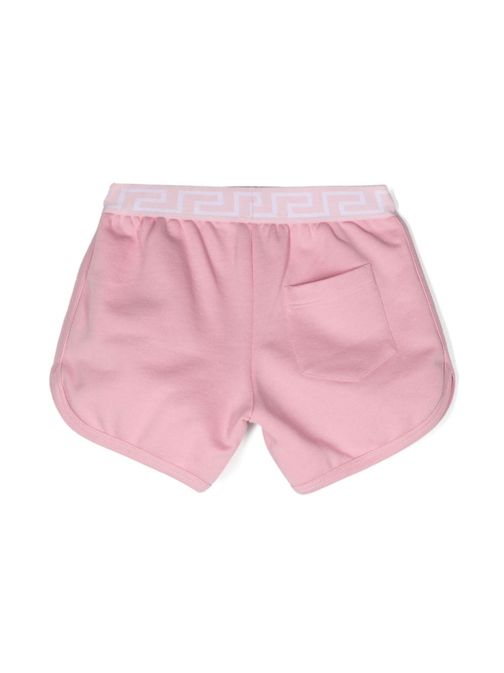 VERSACE Kids Kids shorts with greca and crystals border Sconti VIP