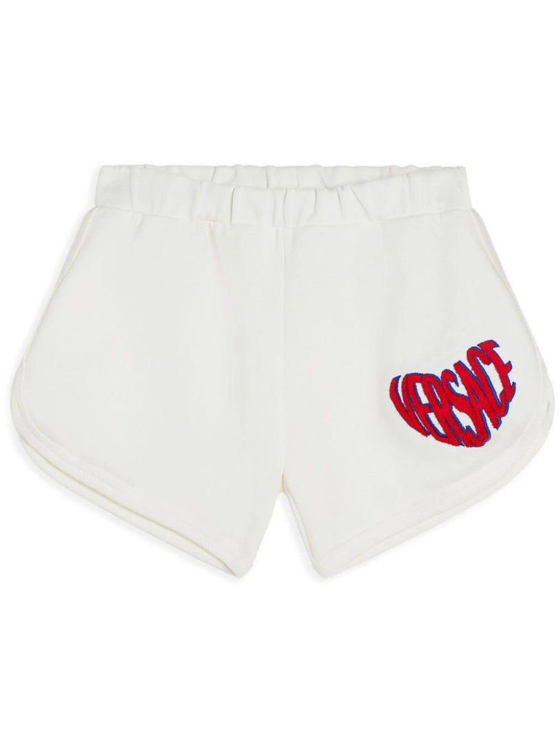 VERSACE Kids Sports shorts with heart versace logo kids Offerta settimanale