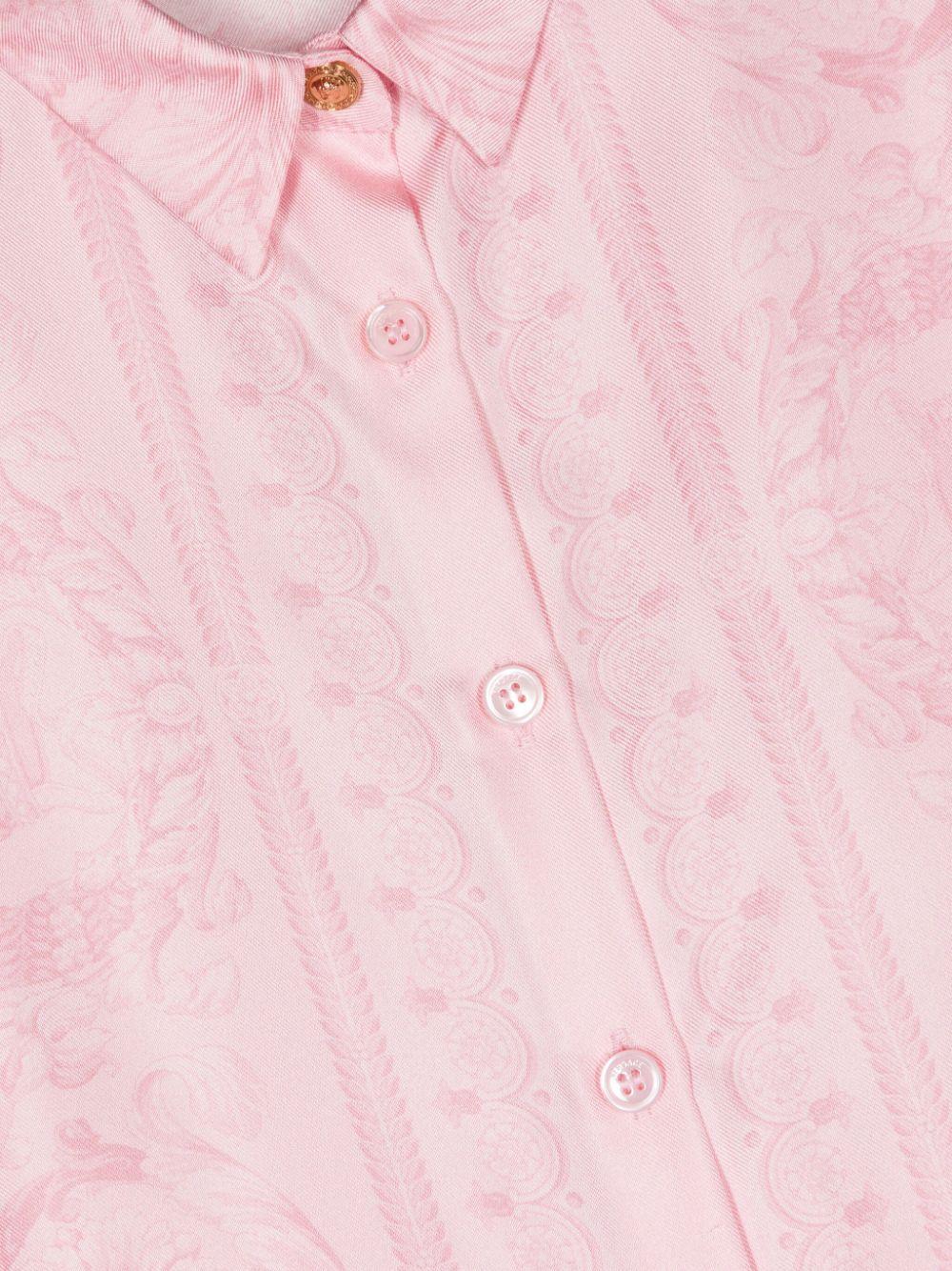 VERSACE Kids Kids baroque silk shirt ACQUISTA ORA