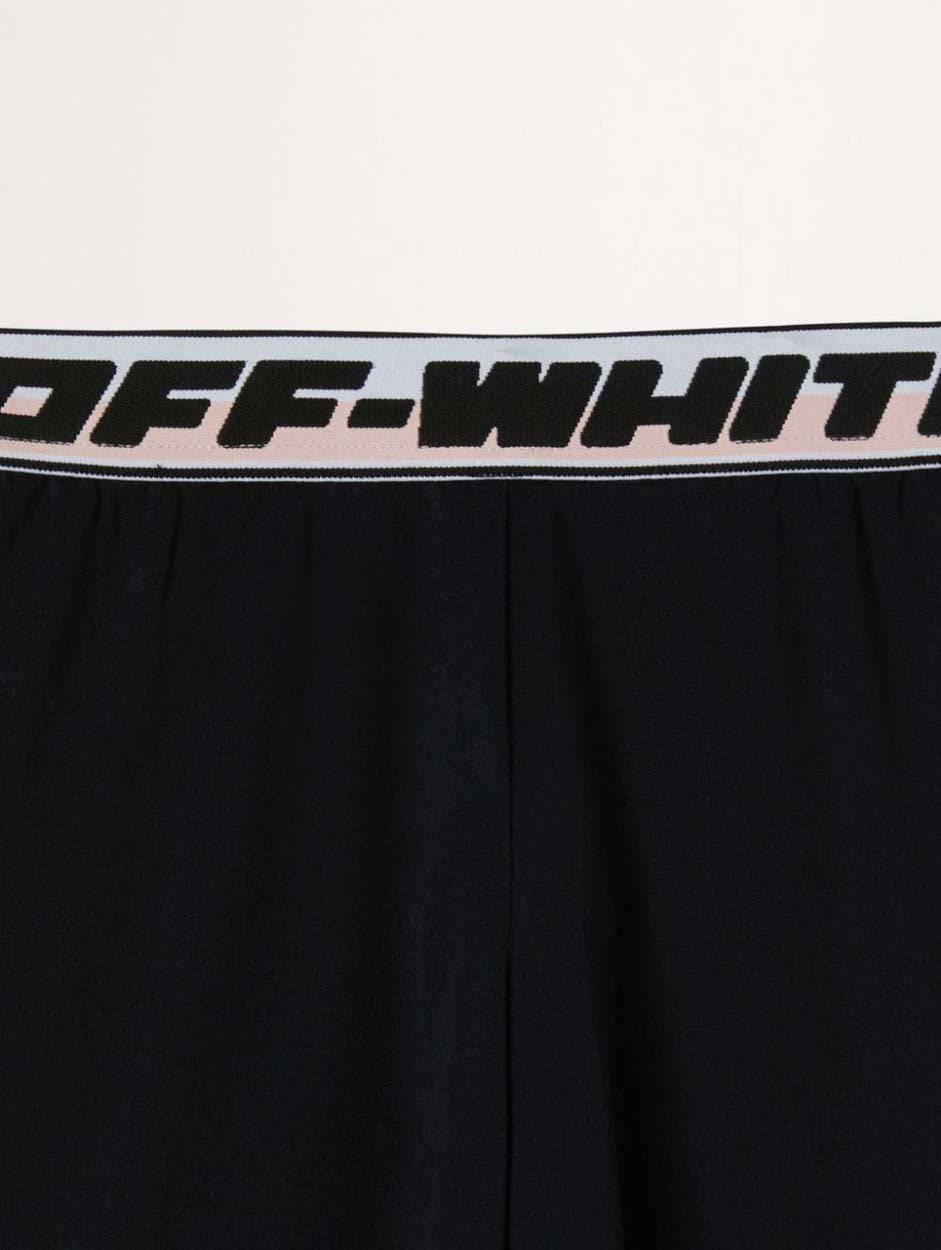 OFF-WHITE Kids Logo band leggings Super sconto