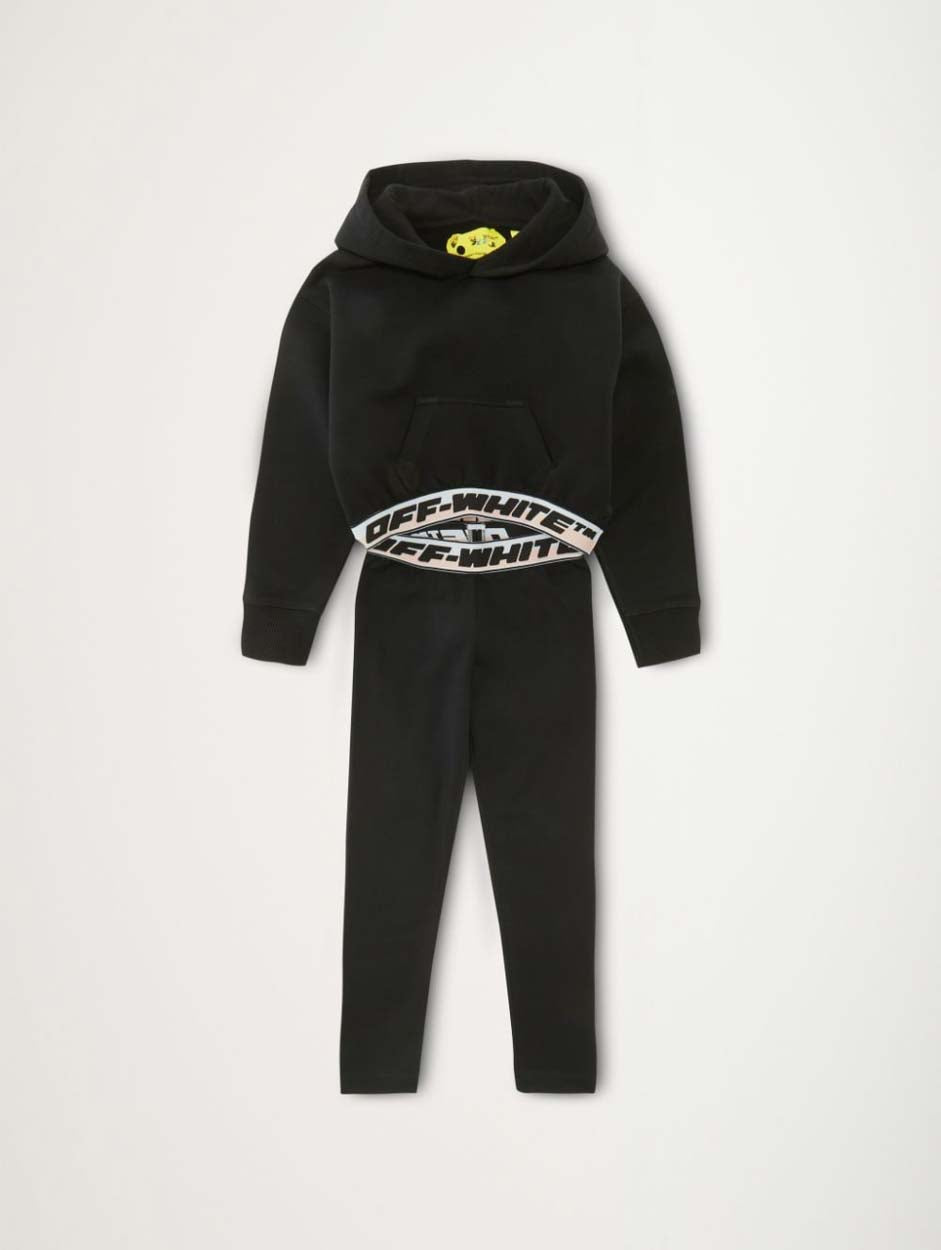 OFF-WHITE Kids Logo band leggings Super sconto