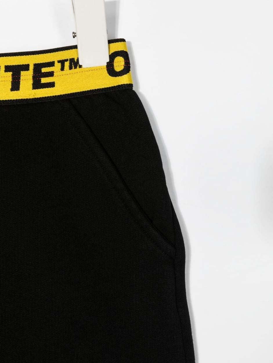 OFF-WHITE Kids Industrial logo sweatshirt In vendita