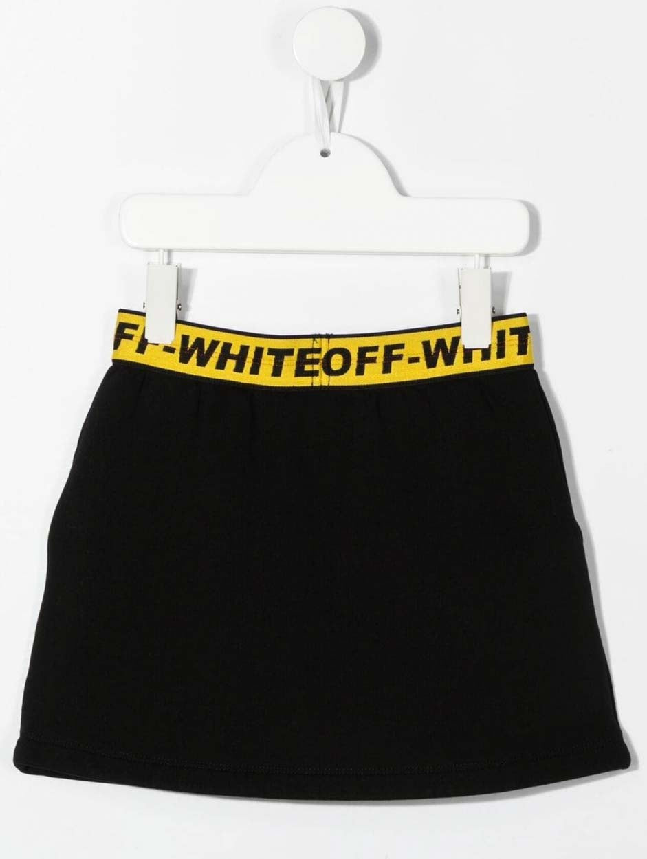 OFF-WHITE Kids Industrial logo sweatshirt In vendita