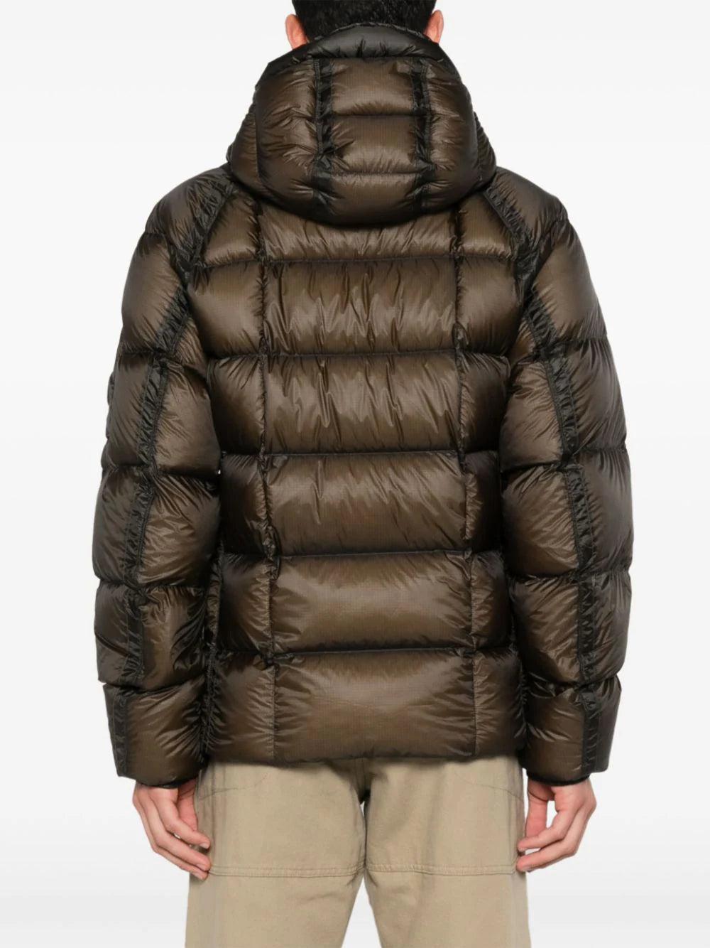 CP COMPANY D.d. shell hooded medium down jacket In Linea