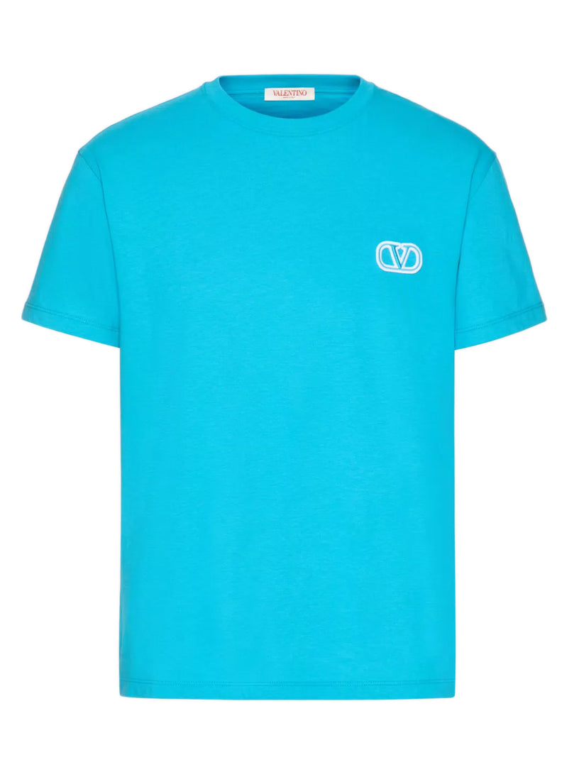 Valentino Garavani T-shirt with vlogo signature patch Fino Al -60%
