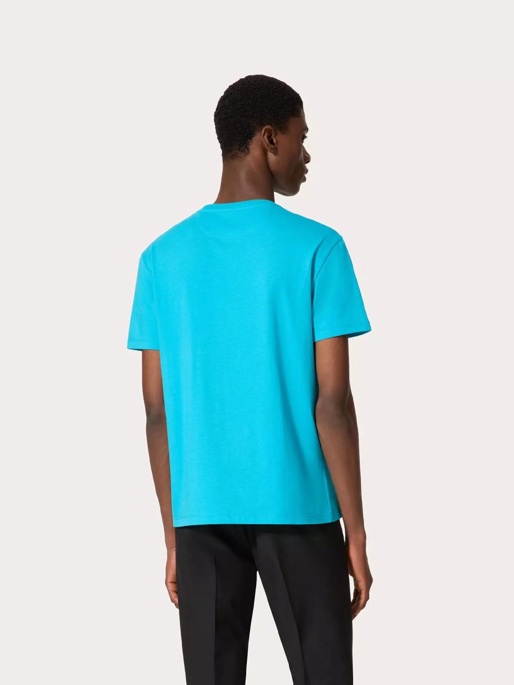 Valentino Garavani T-shirt with vlogo signature patch Fino Al -60%