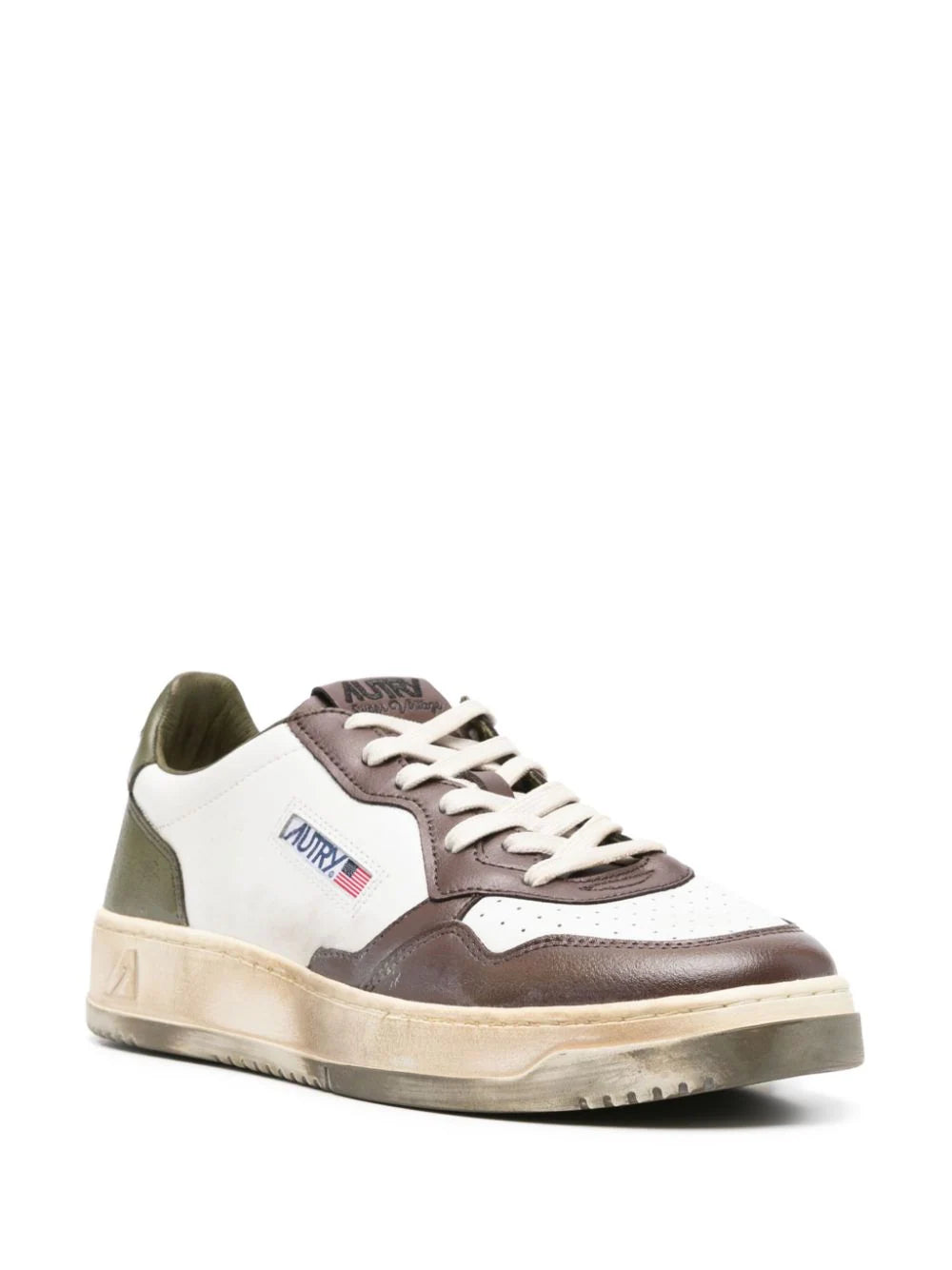 AUTRY Super vintage low leather sneakers Convenienza