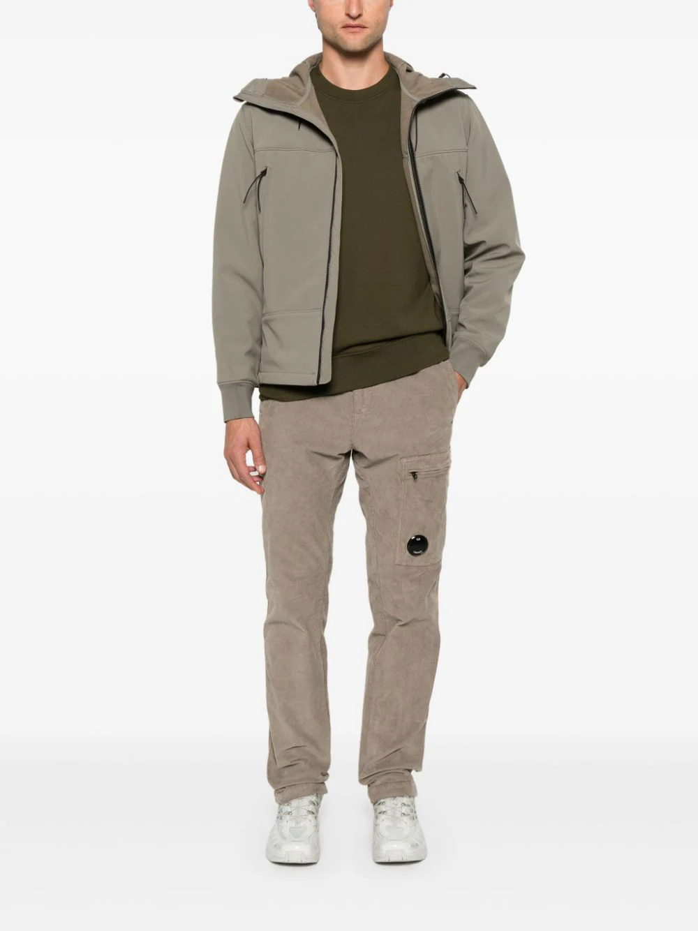 CP COMPANY Diagonal raised fleece sweatshirt I Più Venduti
