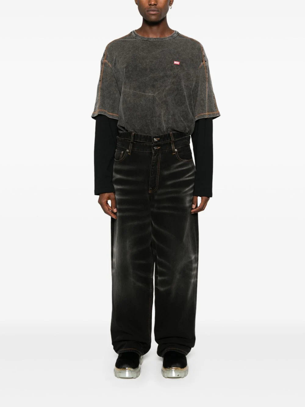 DIESEL T-weshind t-shirt Spedizione gratuita