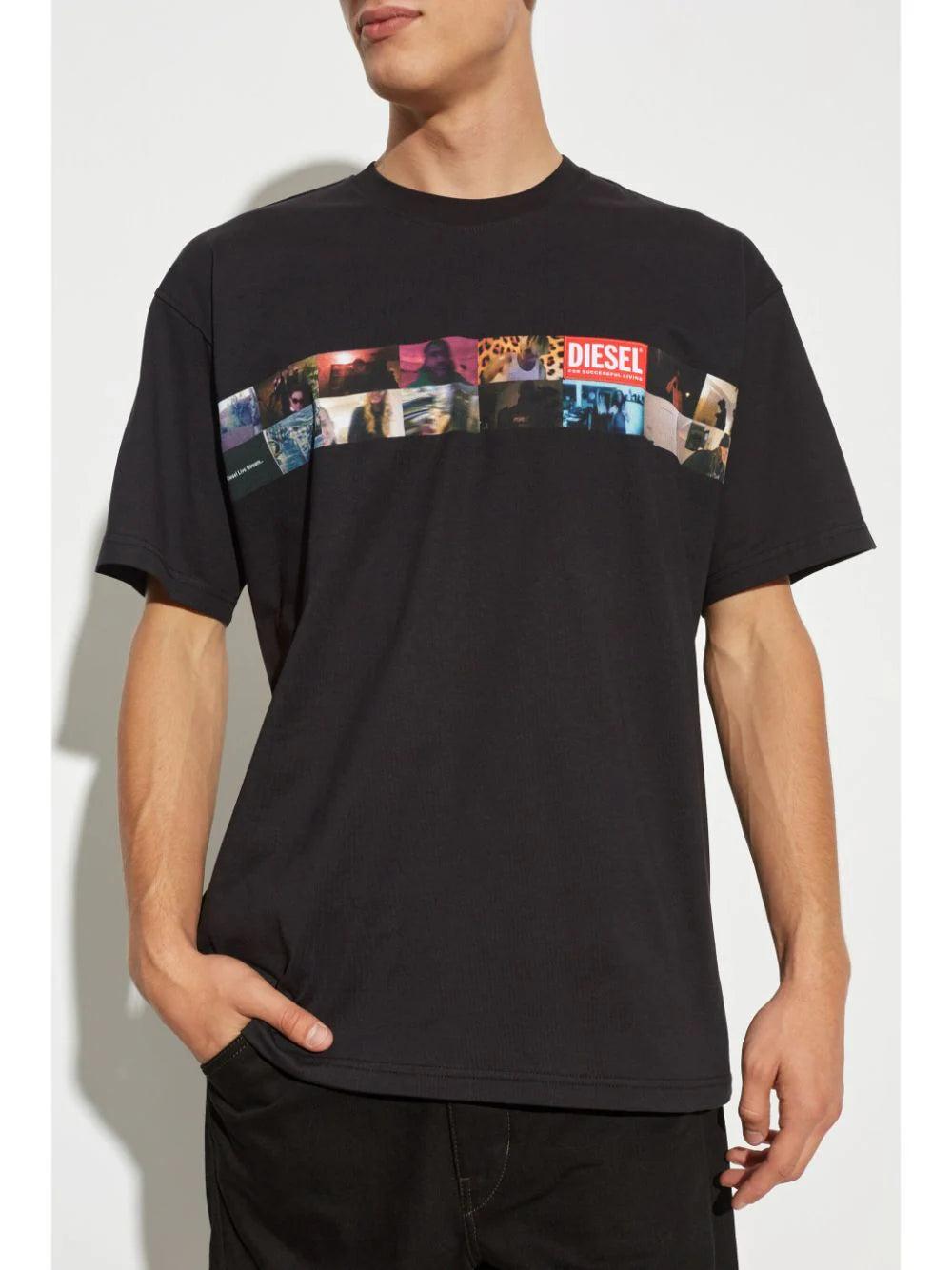 DIESEL T-boxty t-shirt Grande vendita