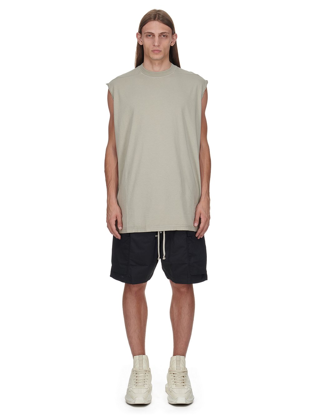 Rick Owens DRKSHDW Cargo bela shorts Sconti VIP
