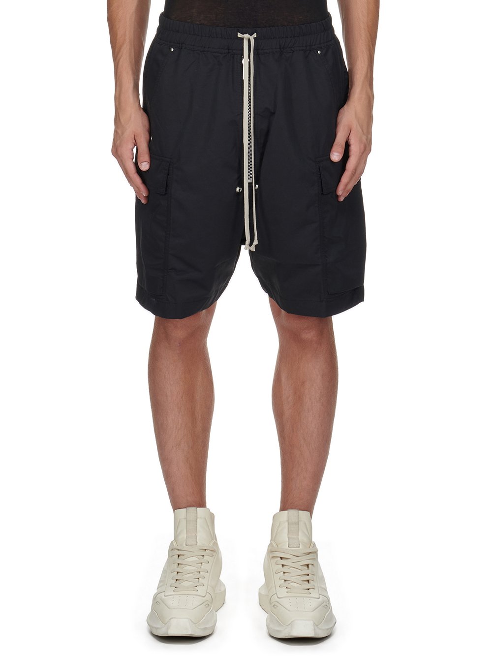 Rick Owens DRKSHDW Cargo bela shorts Sconti VIP