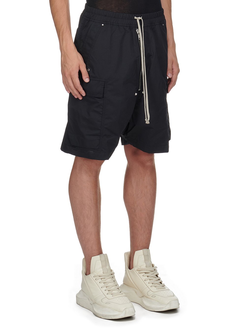 Rick Owens DRKSHDW Cargo bela shorts Sconti VIP