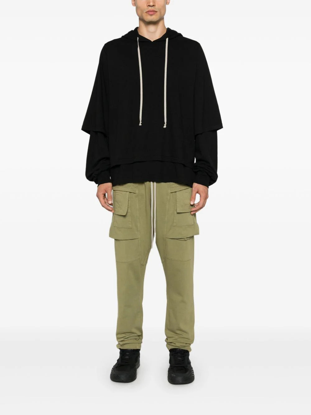 Rick Owens DRKSHDW Hustler hoodie 50% di sconto con spedizione gratuita