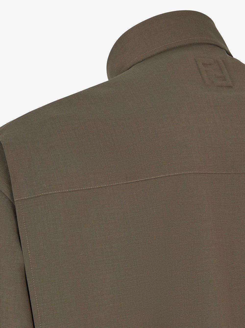 FENDI Wool overshirt Esporta salva
