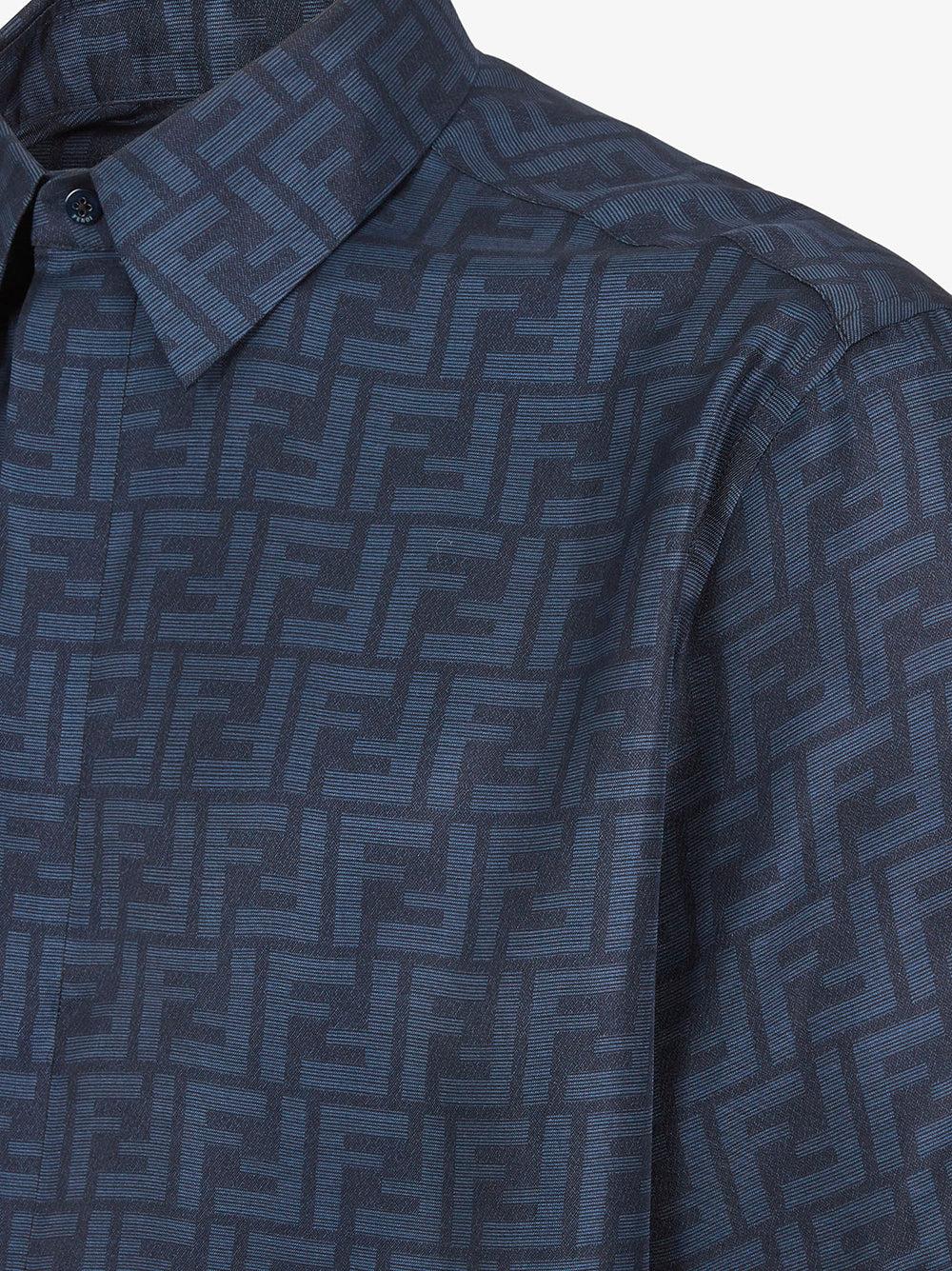 FENDI Ff silk shirt In vendita