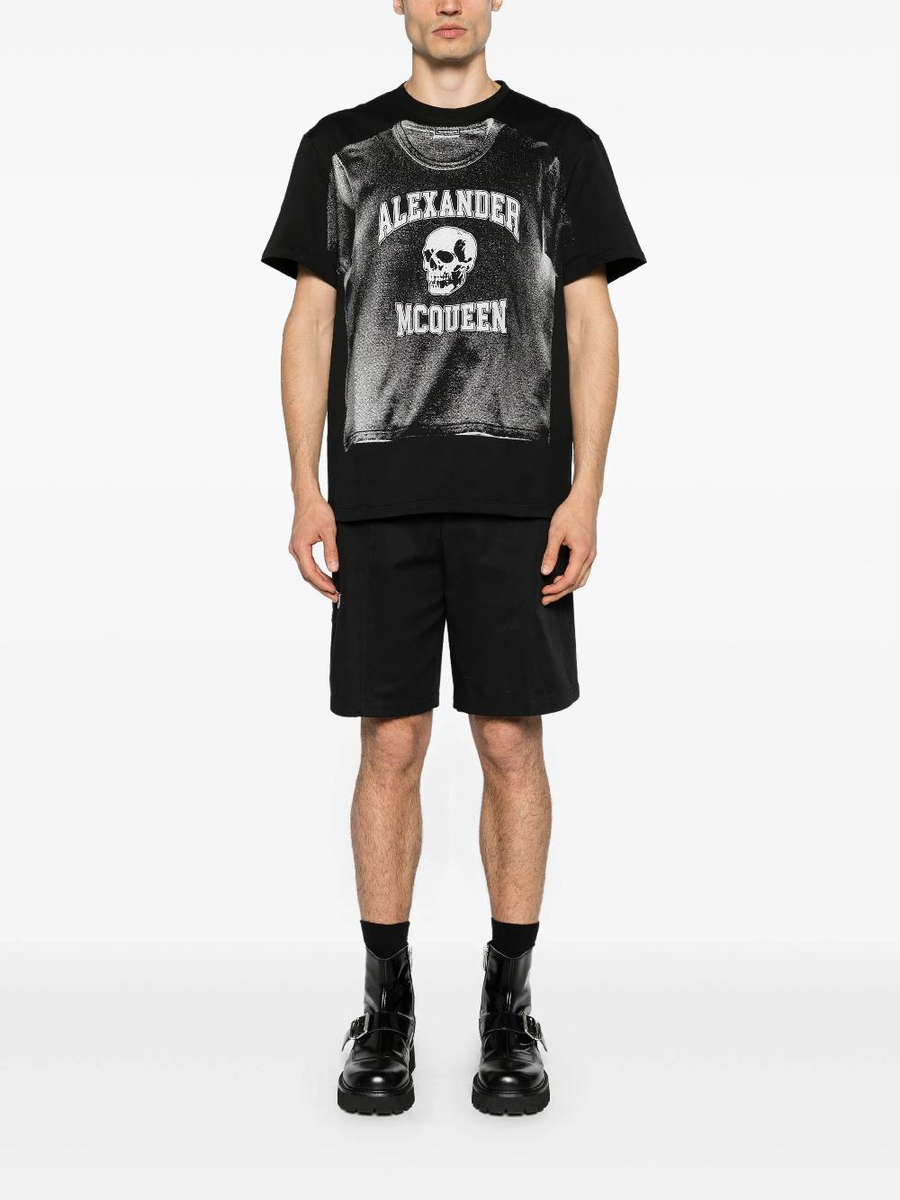 Alexander McQueen Graffiti t-shirt Qualità Garantita