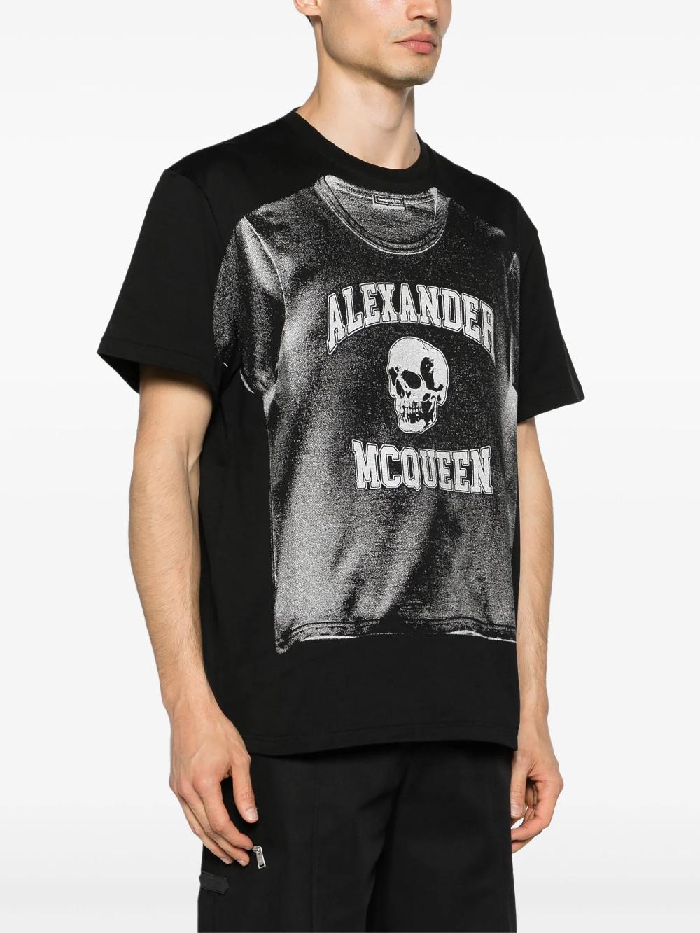Alexander McQueen Graffiti t-shirt Qualità Garantita