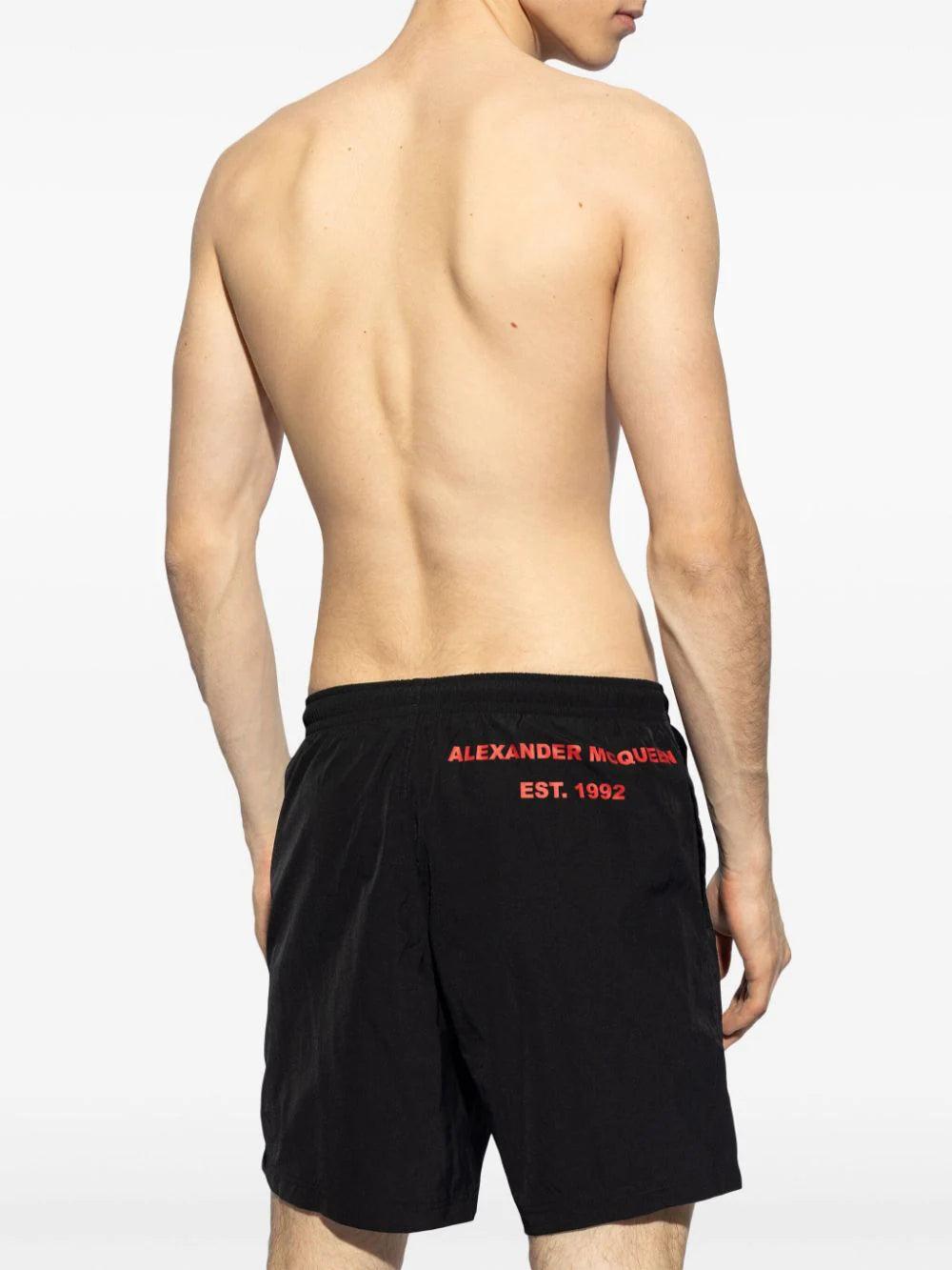 Alexander McQueen Graffiti swim short Acquista Ora