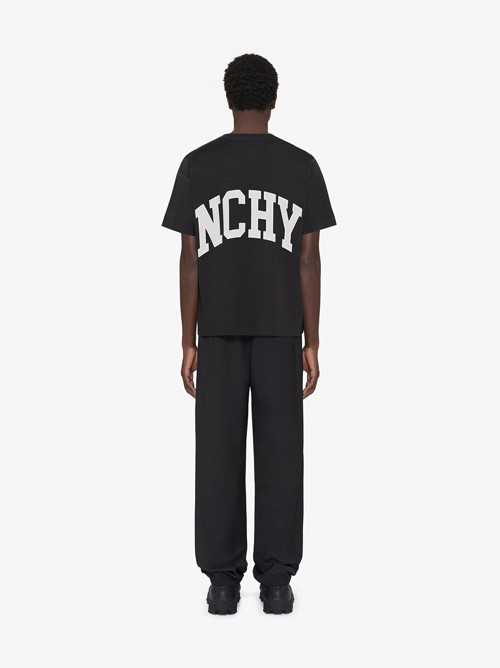 Givenchy Givenchy college boxy fit t-shirt in cotton Promozione Limitata