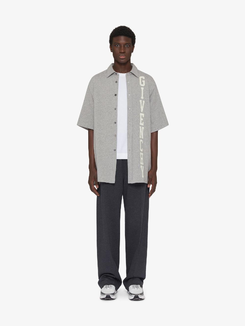 Givenchy Givenchy college shirt in fleece Shopping Online
