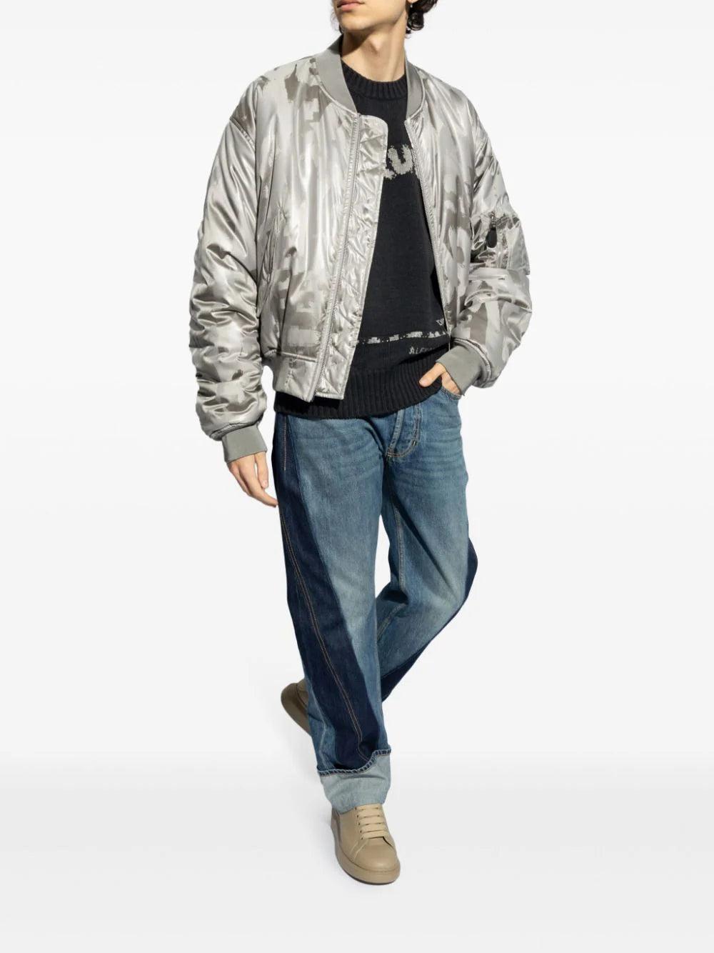 Alexander McQueen Pullover girocollo mcqueen graffiti Convenienza