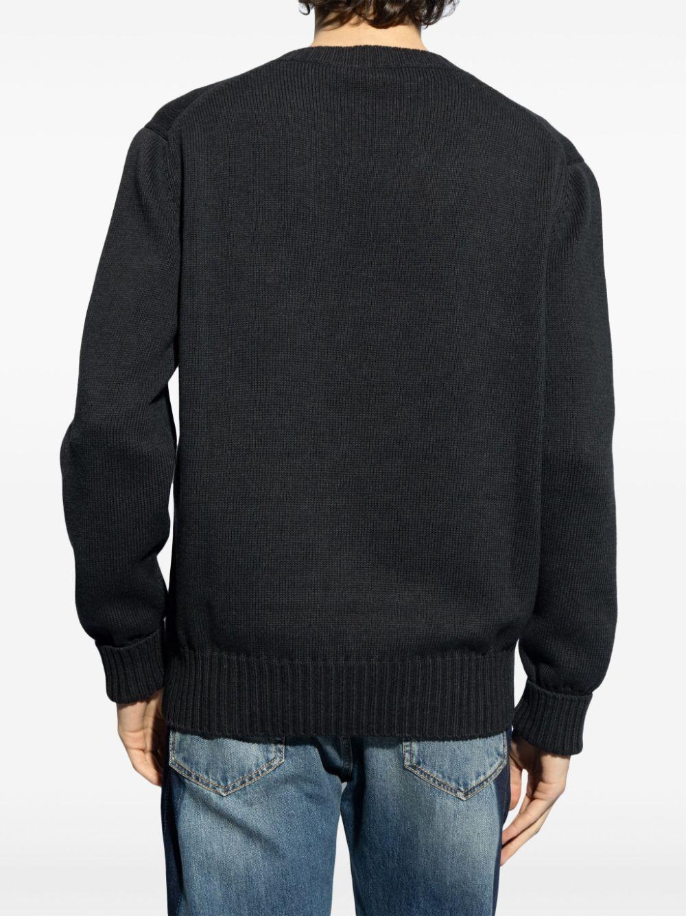 Alexander McQueen Pullover girocollo mcqueen graffiti Convenienza