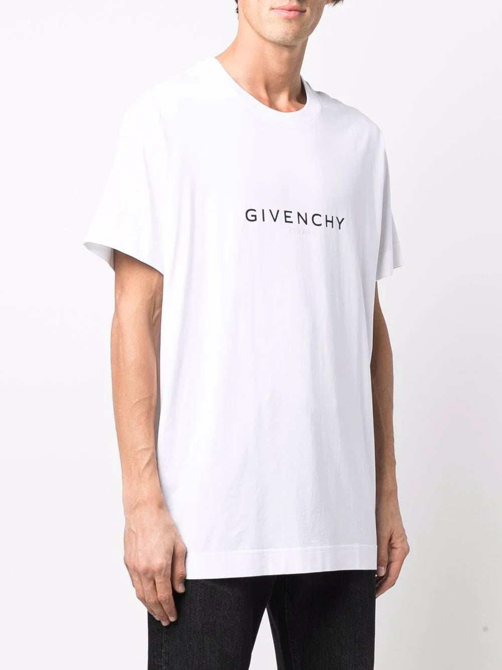 Givenchy Givenchy reverse oversized t-shirt in cotton Offerta