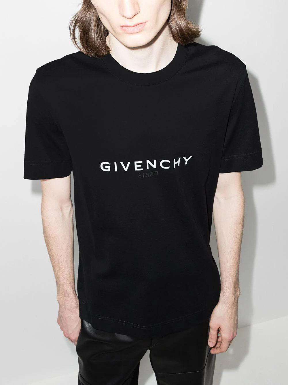 Givenchy Givenchy reverse slim fit t-shirt in cotton In Vendita