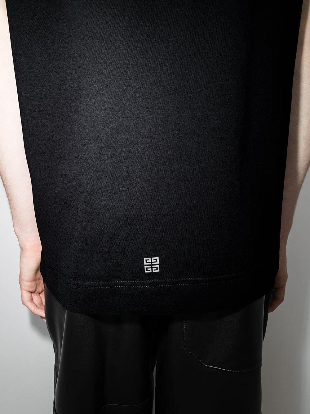 Givenchy Givenchy reverse slim fit t-shirt in cotton In Vendita