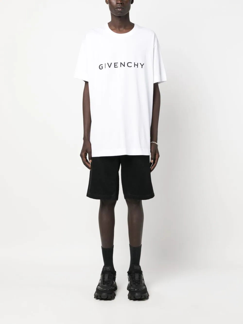 Givenchy Givenchy archetype oversized t-shirt in cotton Vendita Economica