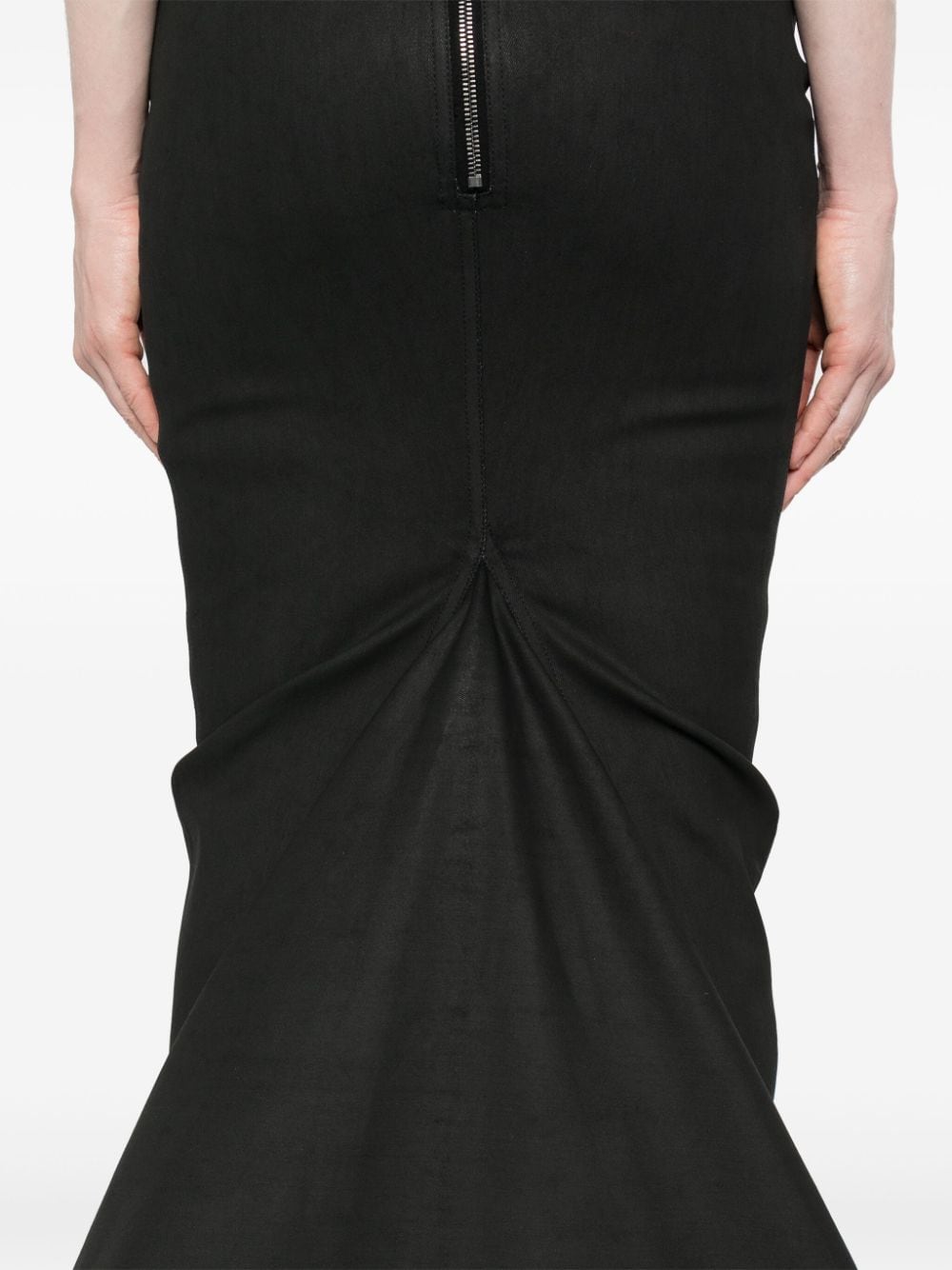 RICK OWENS Al pillar maxi skirt Nuova