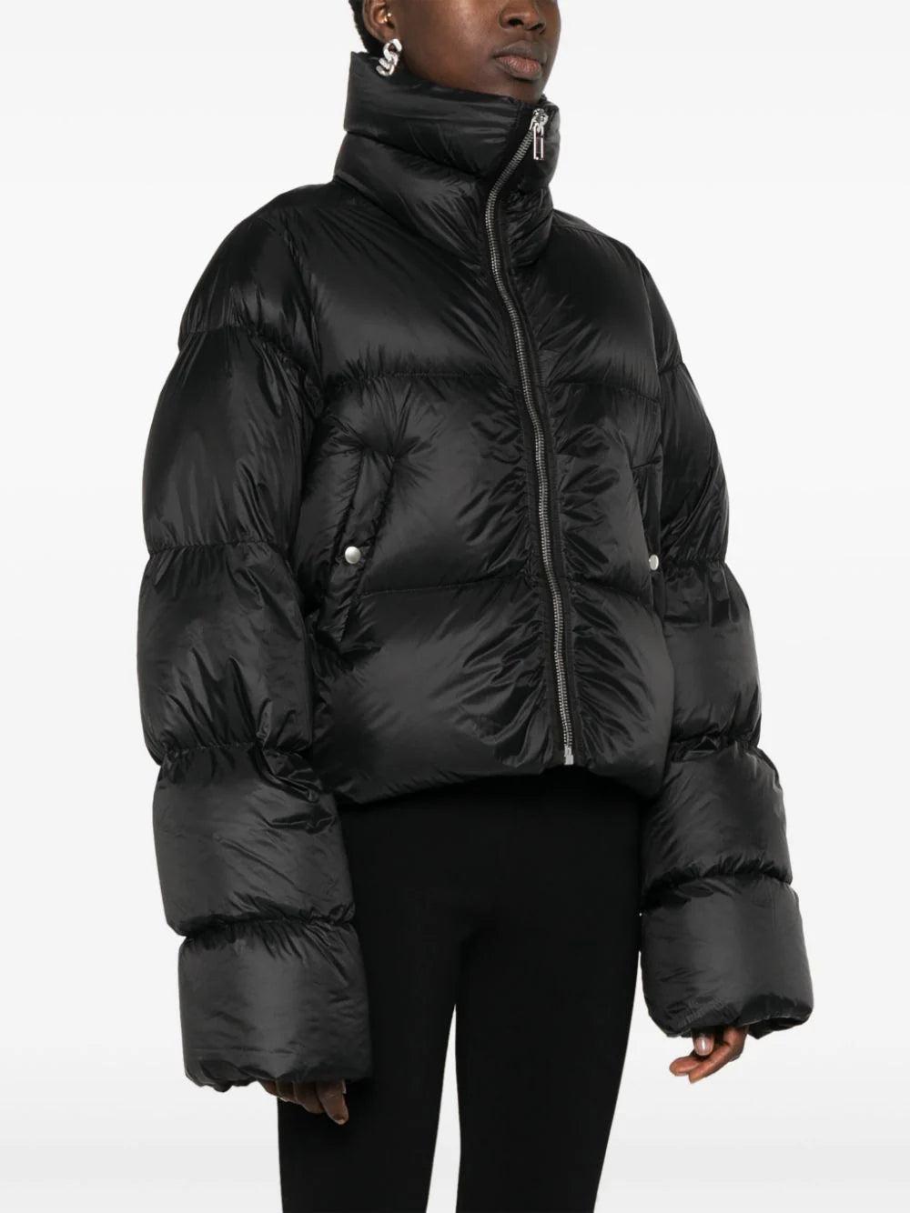 RICK OWENS Turtle jacket in recycled nylon Negozio online di fabbrica