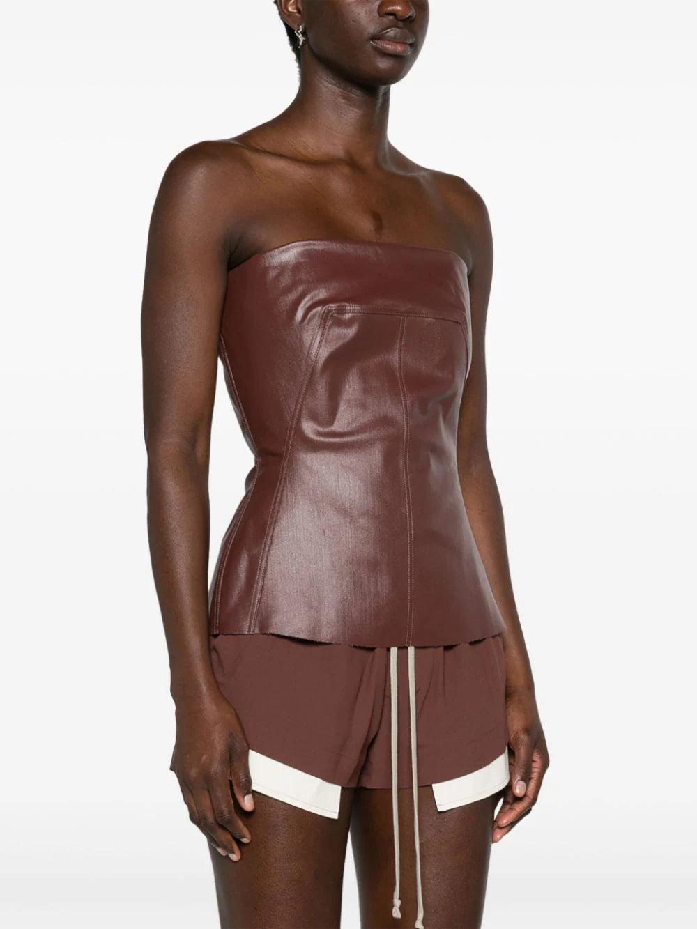 RICK OWENS Bustier top Offerta speciale