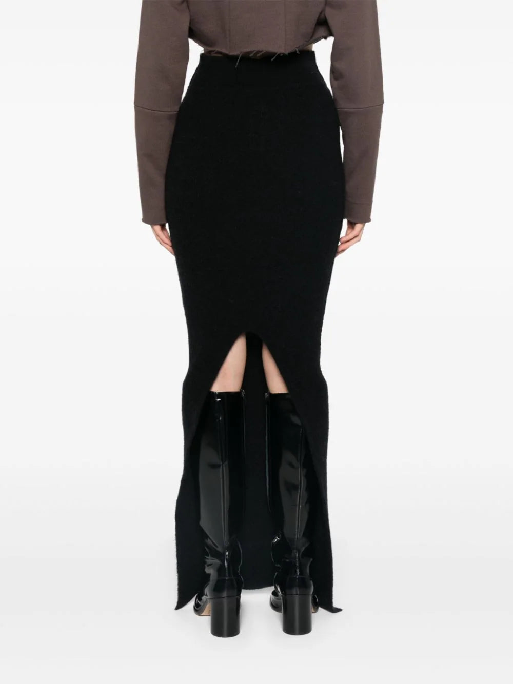 RICK OWENS Pillar runway skirt Grande vendita